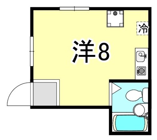 森本マンションの物件間取画像